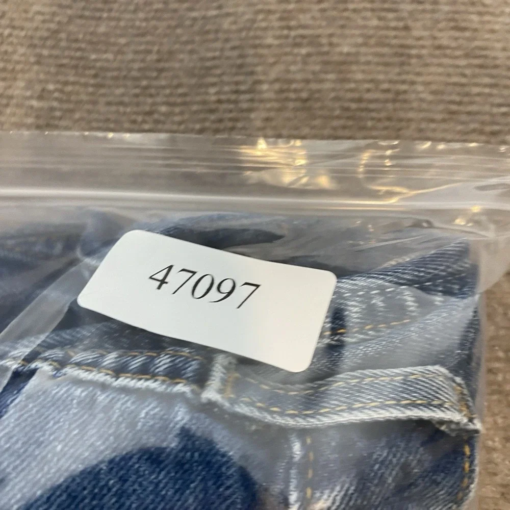 VTG Levis 505 Jeans Mens 36x32 Blue Denim Straight‎ Leg Baggy Fit Y2K Distressed